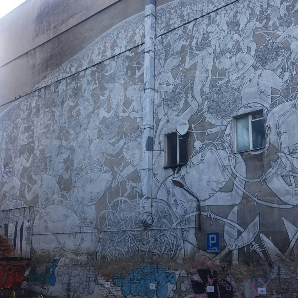 mural w Poznaniu