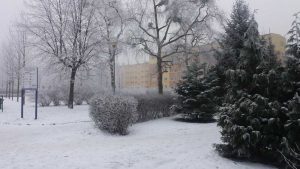 Poznań zimą