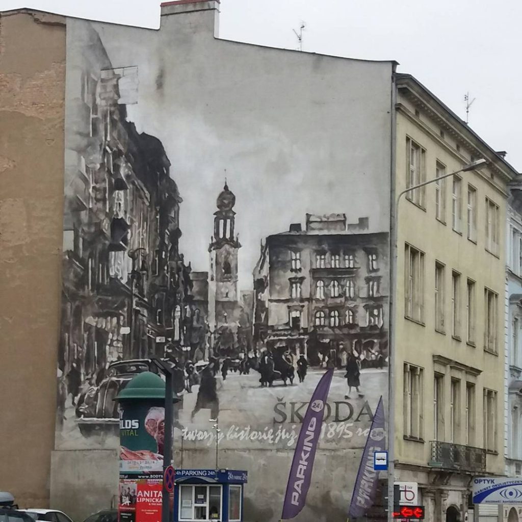 mural w Poznaniu
