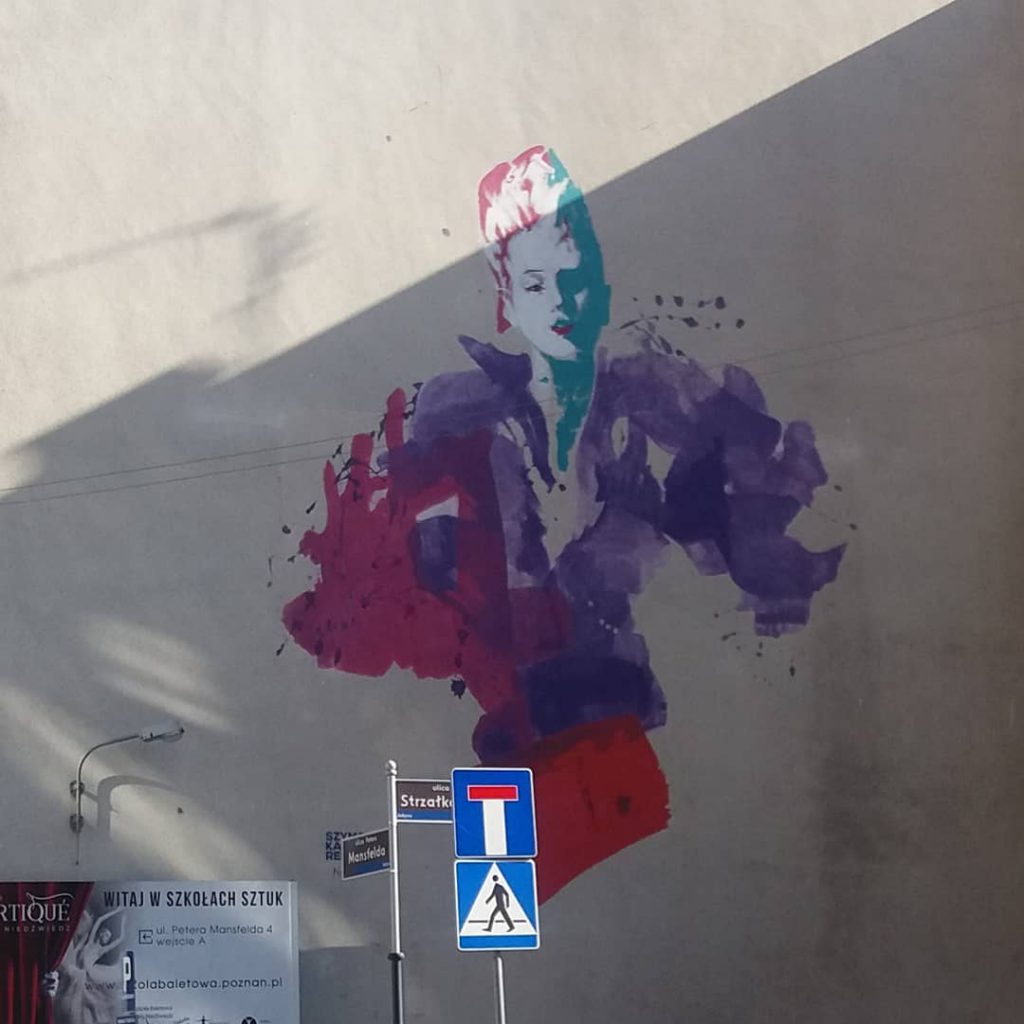 mural w Poznaniu