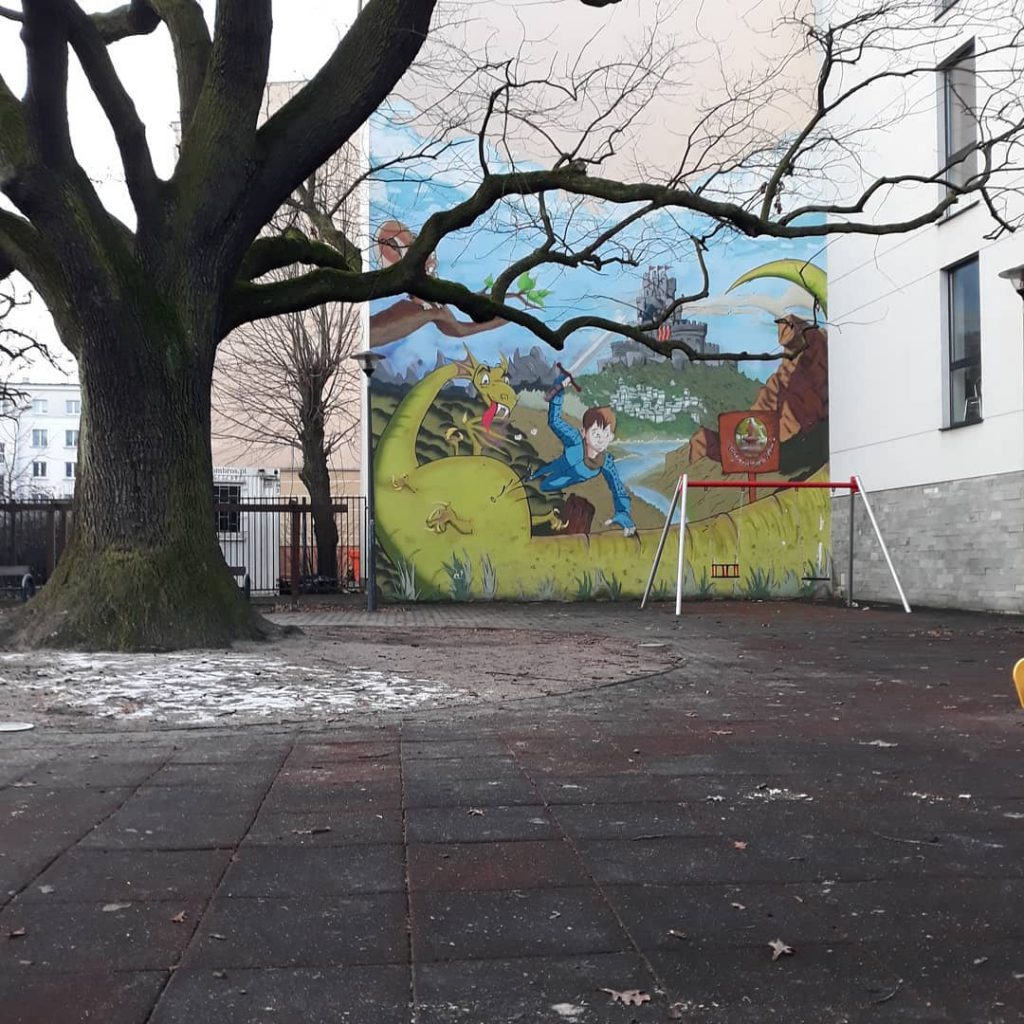 mural w Poznaniu