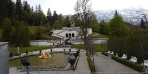 Pałac Linderhof - jedyny ukończony pałac Ludwika II Bawarskiego