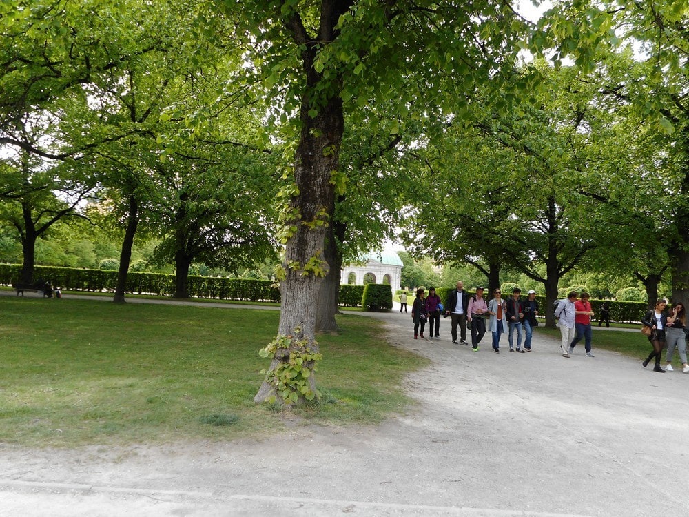 Ogród Hofgarten Monachium