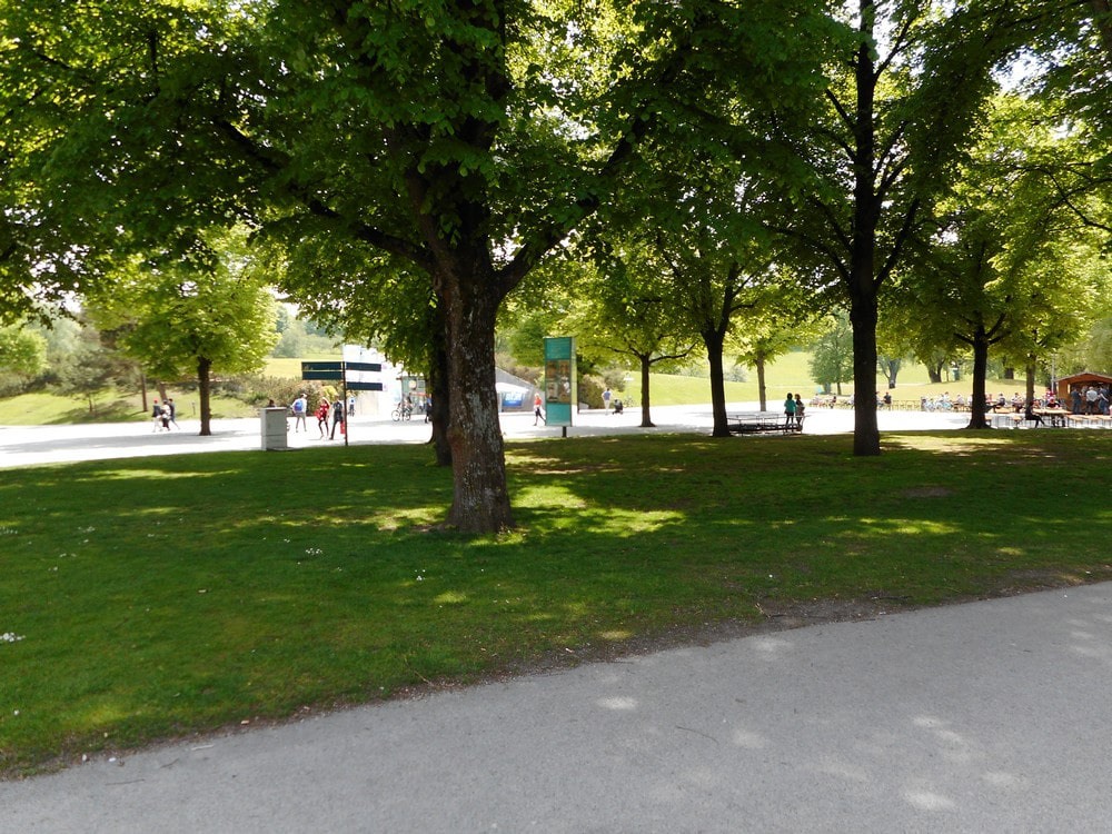 Ogród Hofgarten Monachium