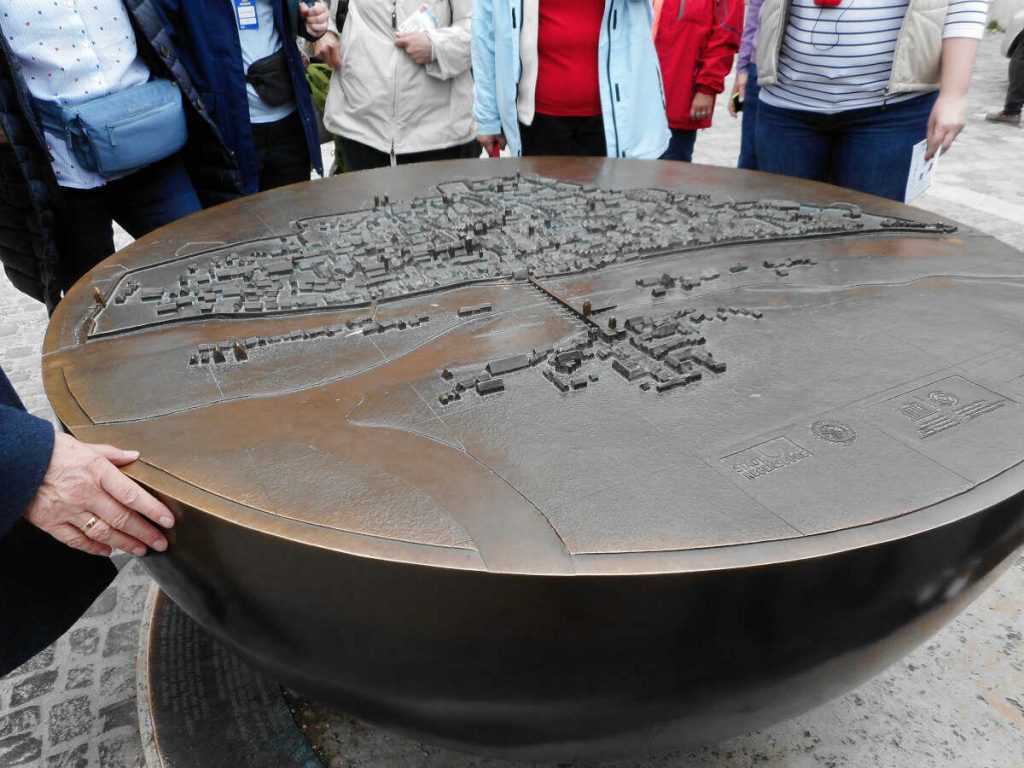 Miniatura Ratyzbony stare miasto