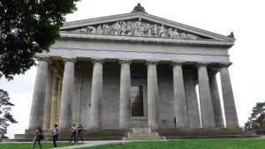 Walhalla - budowla upamiętniająca sławnych Niemców (Ratyzbona)