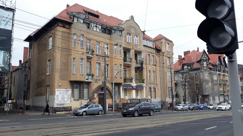 Ulica Franklina Roosevelta w Poznaniu - Jeżycka Secesja