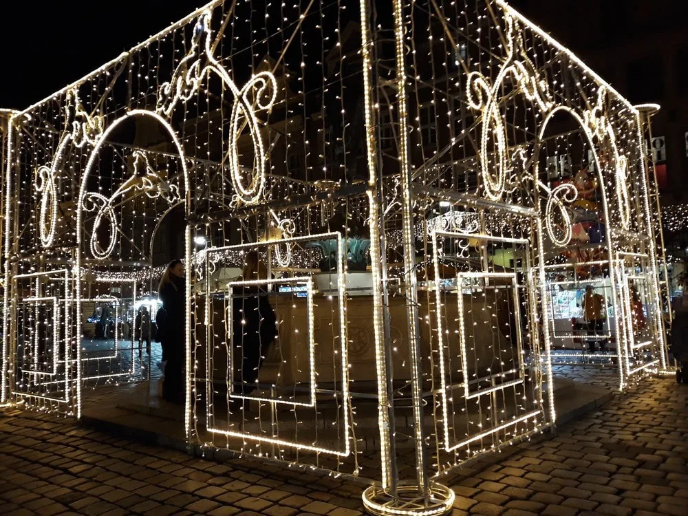 Stary rynek w Poznaniu Boże narodzenie 2019