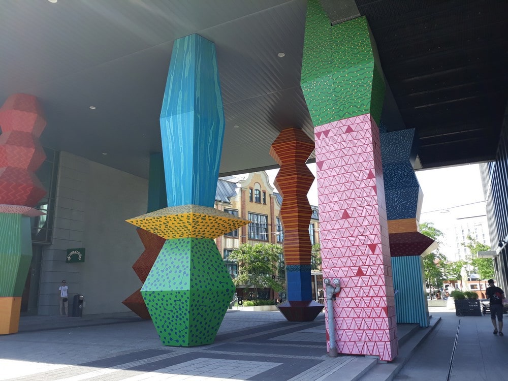 Poznańska Przystań sztuki - Totemy