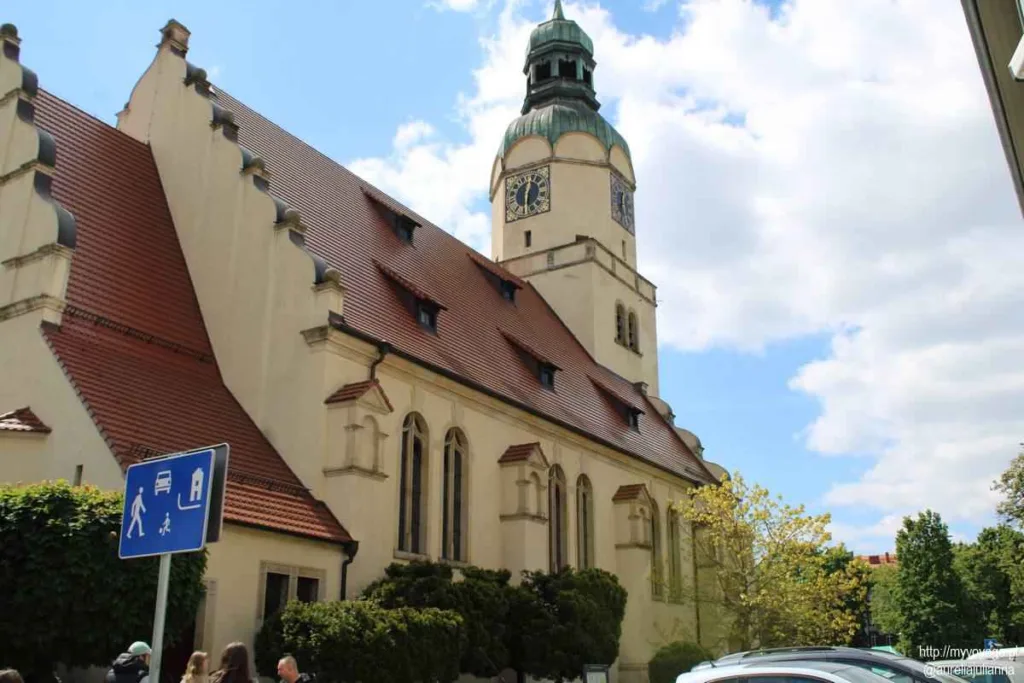 Rynek Wildecki i Kościół Maryi Królowej