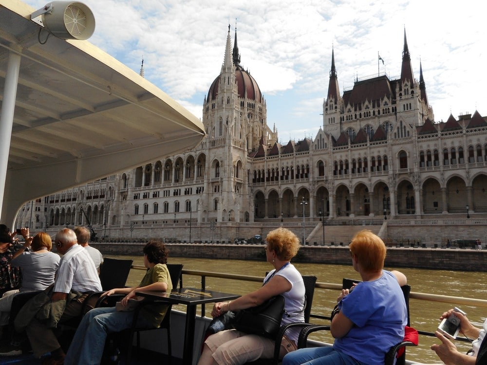 Rejs statkiem po Dunaju w Budapeszcie