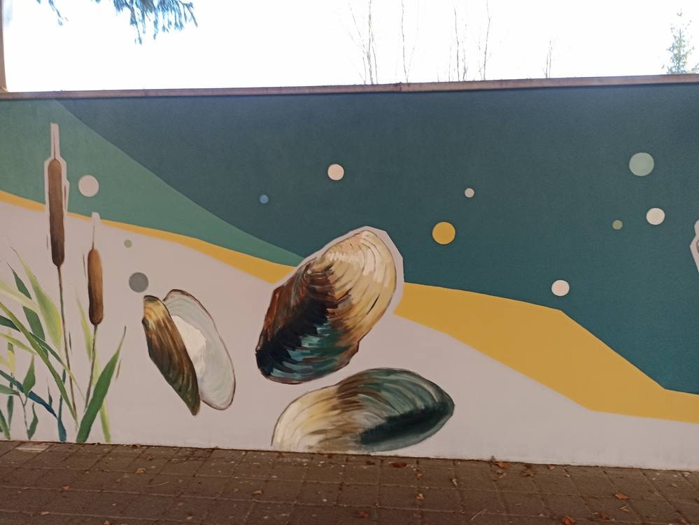 mural uniwersytet przyrodniczy w Poznaniu