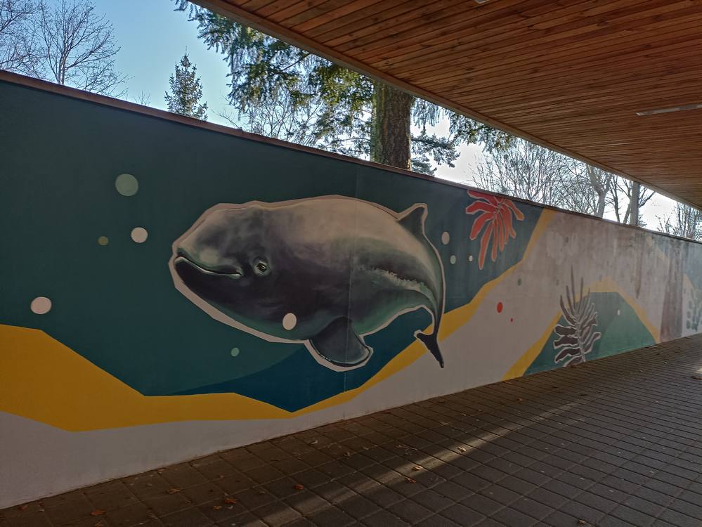 mural uniwersytet przyrodniczy w Poznaniu