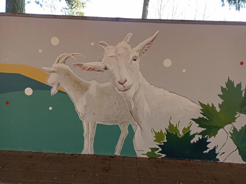 mural uniwersytet przyrodniczy w Poznaniu