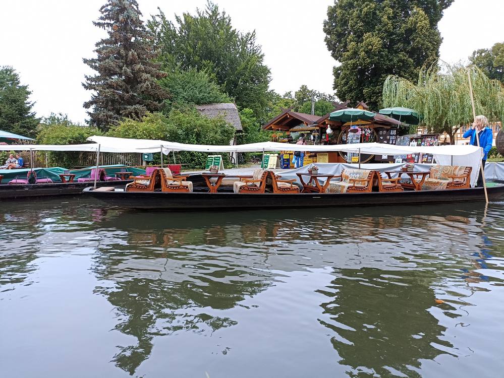 tradycyjne łodzie Spreewald