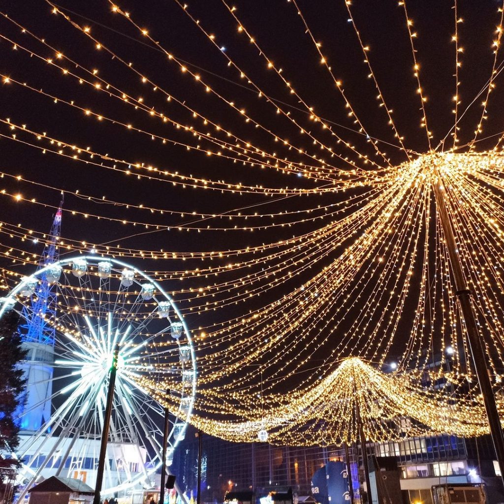 Dekoracje nad Lodowiskiem na targach