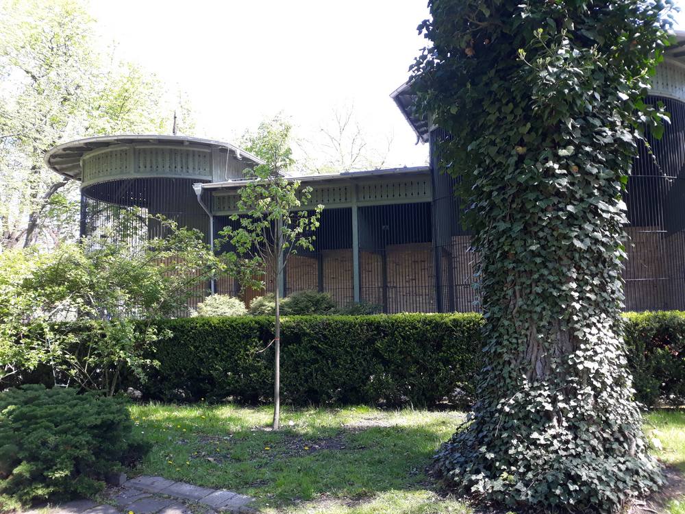 Stare Zoo w Poznaniu - Starek klatki na zwierzęta