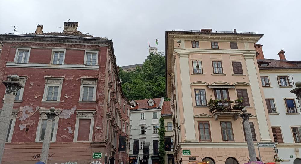 Kamienice na Lublanie