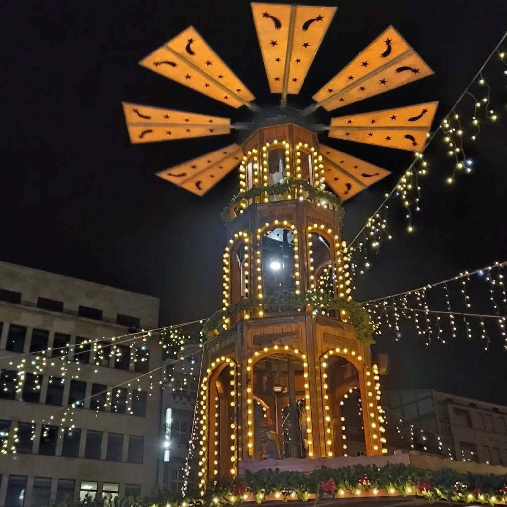 Betlejem na Placu Wolności w Poznaniu 2023