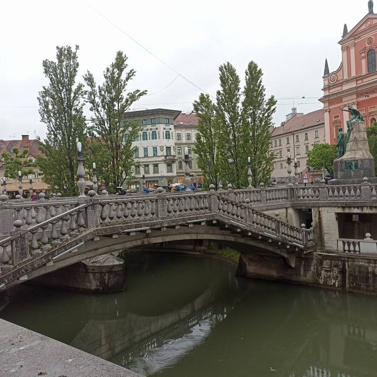 Most potrójny w Lublanie