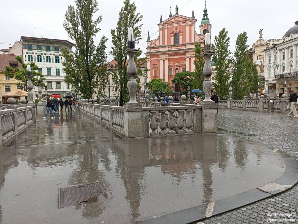 Most potrójny w Lublanie