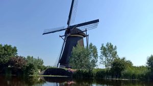 Wiatraki w Kinderdijk - Holandia