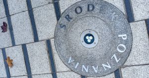 symboliczny geograficzny środek poznania