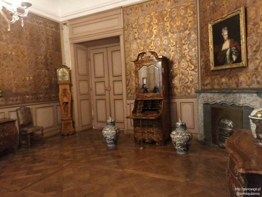 jeden z pokojów w zamku