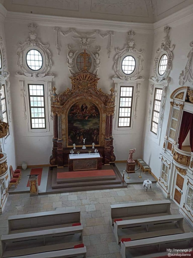 Kaplica na terenie zamku Moritzburg