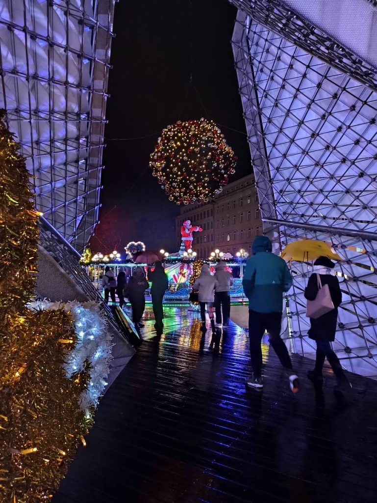 Betlejem na Placu Wolności w Poznaniu 2024