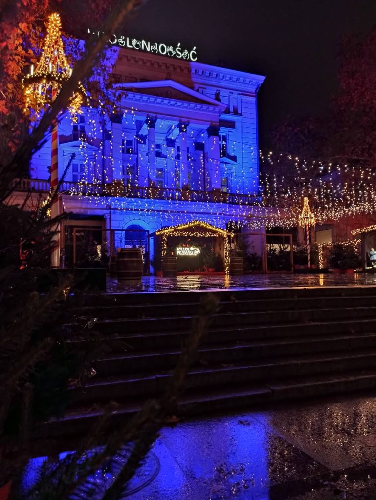 Betlejem na Placu Wolności w Poznaniu 2024