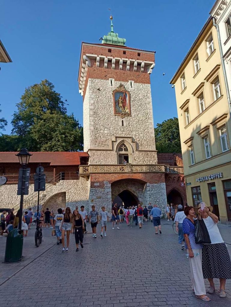 Brama Floriańska w Krakowie