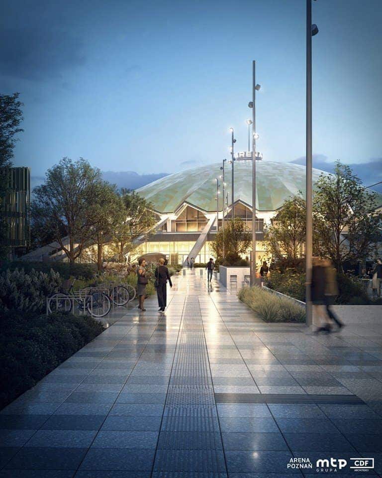 projekt jak ma wyglądać arena w przyszłości