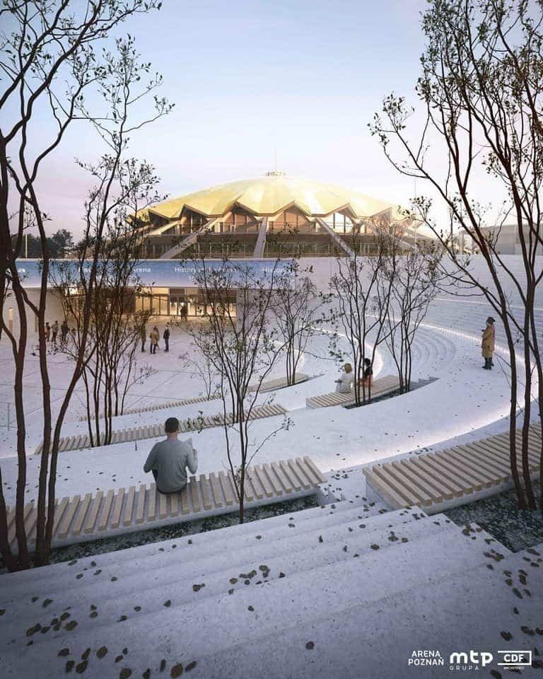 projekt jak ma wyglądać arena w przyszłości