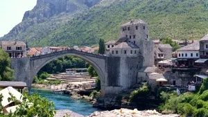 Mostar - nietypowe Europejskie miasto