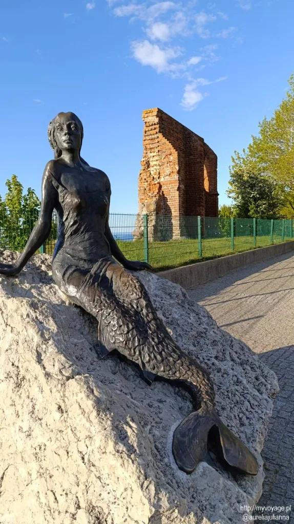 syrenka w Trzęsaczu