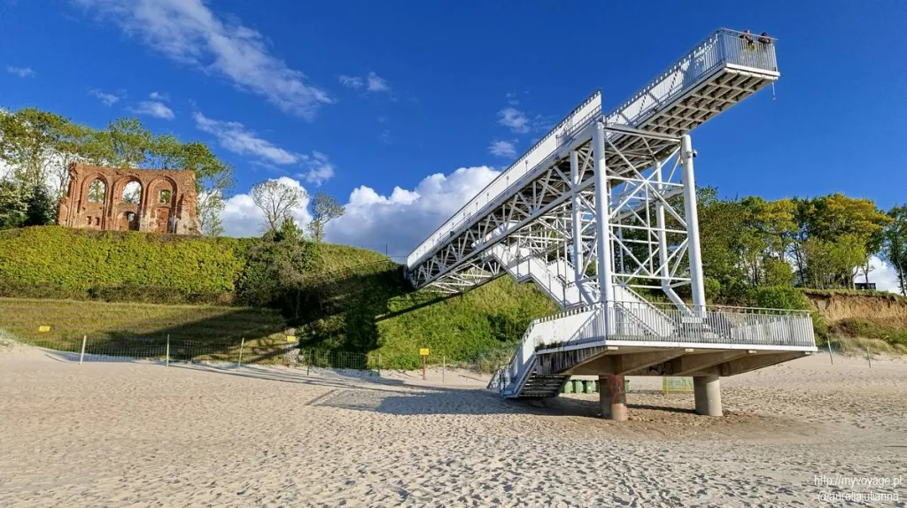 Platforma widokowa w Trzęsaczu