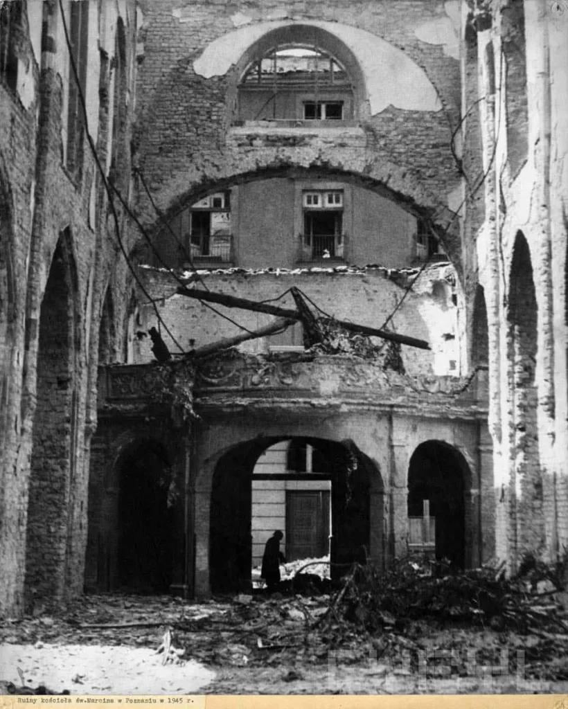 kościół św. Marcina po II wojnie światowej