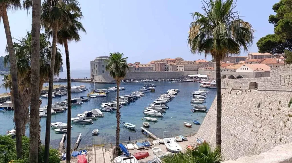 Port Starego Miasta w Dubrowniku