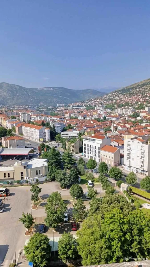 Mostar widok z góry