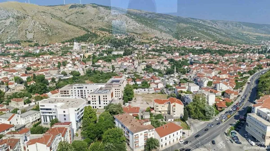 Mostar widok z góry
