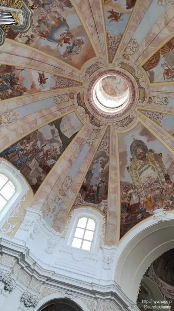 sklepienie w kościele pw. NMP i św. Mikołaja w Lądzie nad Wartą