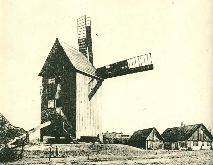 Wiatrak w miejscu obecnego Rynku Wildeckiego w Poznaniu