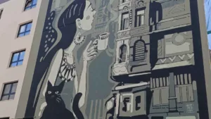 Mural - Kamienica Garbary 68 w Poznaniu