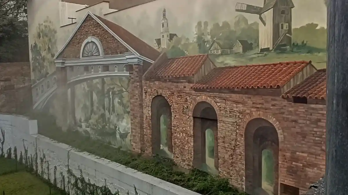 Wildecki mural z historią w tle na Górnej Wildzie