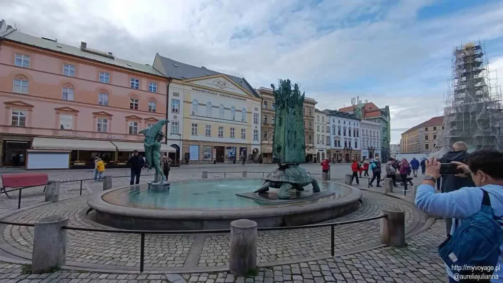 Fontanna Ariona w Ołomuńcu Czechy