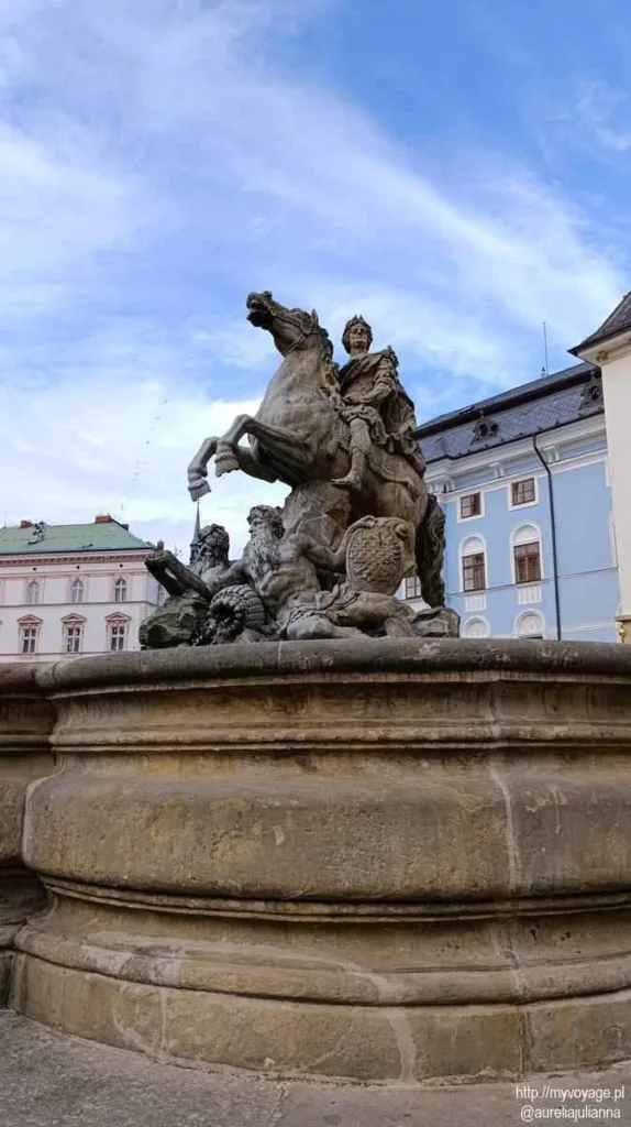 Barokowa Fontanna Juliusza Cezara Ołomuniec