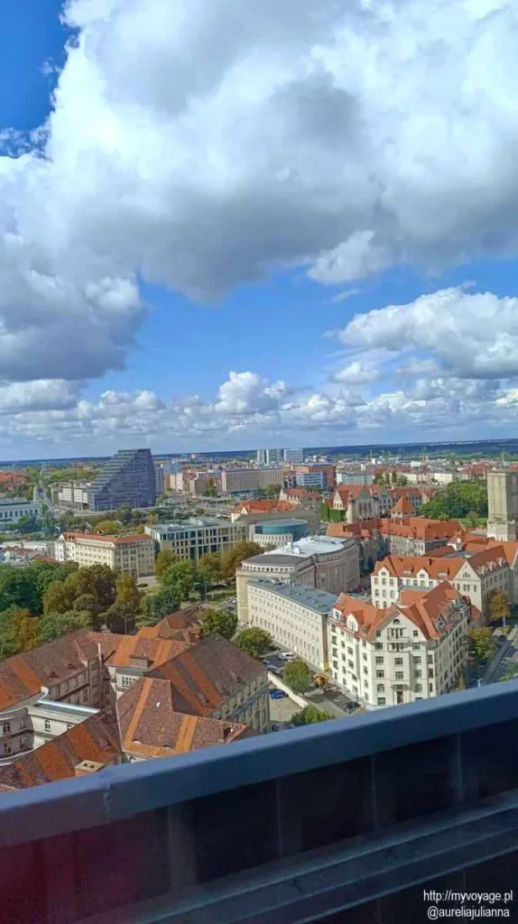 taras widokowy UEP widok w stronę Bałtyku