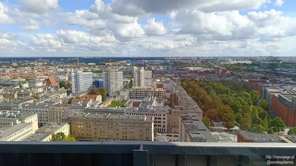 widok z tarasu widokowego UEP