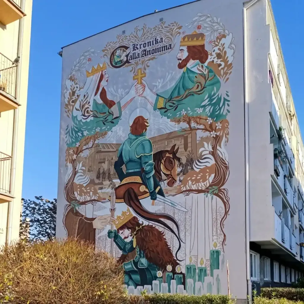 ul. Galla Anonima w Poznaniu - Kronika Galla Anonima